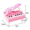 Handheld Music Piano Toy Keychains Mini Small Keychain Instrument for