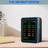 Air Quality Pollution Meter Tester with Time Display WiFi Air Quality Detectors Home HCHO TVOC CO CO2 Testing Meter