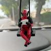 Deadpool Car Swinging Ornament For Mirror Hanging Car Interior Accessories