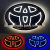 5D Glowing Logo Stickers for Toyota Corolla, Levin, Camry, Highlander - Front & Rear