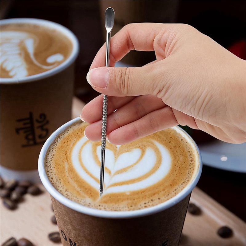 ABBP-14 PCS Coffee Grinder Cleaning Brush Set, Espresso Machine Brush Kit With Straw Brushes Tools For Home & Commercial Use