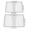 Car Sunvisor Heat Insulation Sunshade Foldable Sun Shade for Car SUV Sunlight Blocker Window Sun Shade