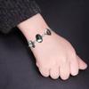 Moss Agate Gemstone Gift For Her Silver Jewelry Bracelets 7''Adjusable