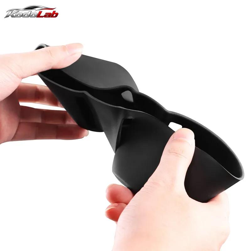 KodoLab For Mazda CX60 CX70 CX80 CX90 2024-2025 Silicone Center Console Cup Holder Anti Spill Interior Storage Car Accessories