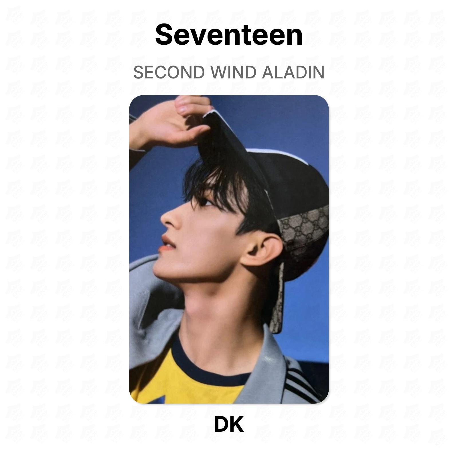 Seventeen SECOND WIND ALADIN Official Photocard DK