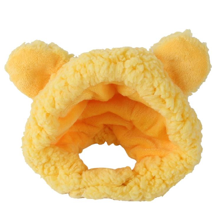 Pet Cap Bear with Ears Hat Cute Costume Party Accessories Cats and Dog