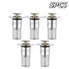 Bathroom Sink Stopper Hair Catcher Sink Drain Strainer Pop Up Sink Filter with Removable Stainless Steel Basket Hair Catcher