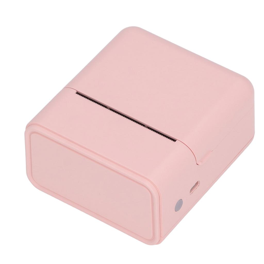 Thermal Label Printer BT 203dpi Portable Mini Label Printer for Date Ingredient Name Small Business
