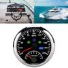 85mm 0‑200MPH GPS Speedometer 0‑8000rpm Tachometer Gauge Overspeed Alarm LCD Red Backlight for Car Boat