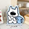Hanging Coral Fleece Dog Hand Towel for Kitchen & Bathroom