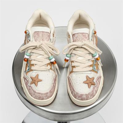 Mode 2024 nieuwe casual ster kleurmatching mode board schoenen voor mannen en vrouwen met dezelfde mode
