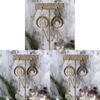 Bohemian Star Moon Alloy Earrings With Gold Plating For Fashionistas And Casual Wear