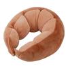 Portable Travel Pillow Extra-Soft Breathable Adjustable Neck Support Cushion Pillow Washable Non-Fading For Car Travel Office