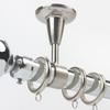 Hardware Electroplated 28 Mm Curtain Rod Mounting Bracket Versatile