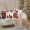 Festive Christmas Pillowcases: Baby It's Cold Out Side, Believe in The Magic, Let it Snow, Merry Christmas home room decoration