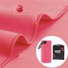 Toalha Esportiva Secagem Rápida Microfibra Super Absorvente Leve Academia Praia Para Fitness Natação Viagem Portátil Bolsa de Rede Multi