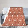 Bohemian  Pattern Plush Blanket Boy Girl  Flannel Throw Blanket For Bedroom Super Soft Design Quality Bedspread Gift