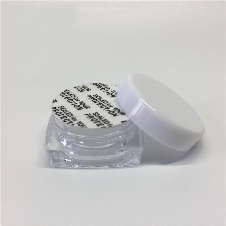 Recipient Eșantion Fard de Pleoape Crema Pătrat 2G/3G/5G și Cremă de Față cu Garnitură