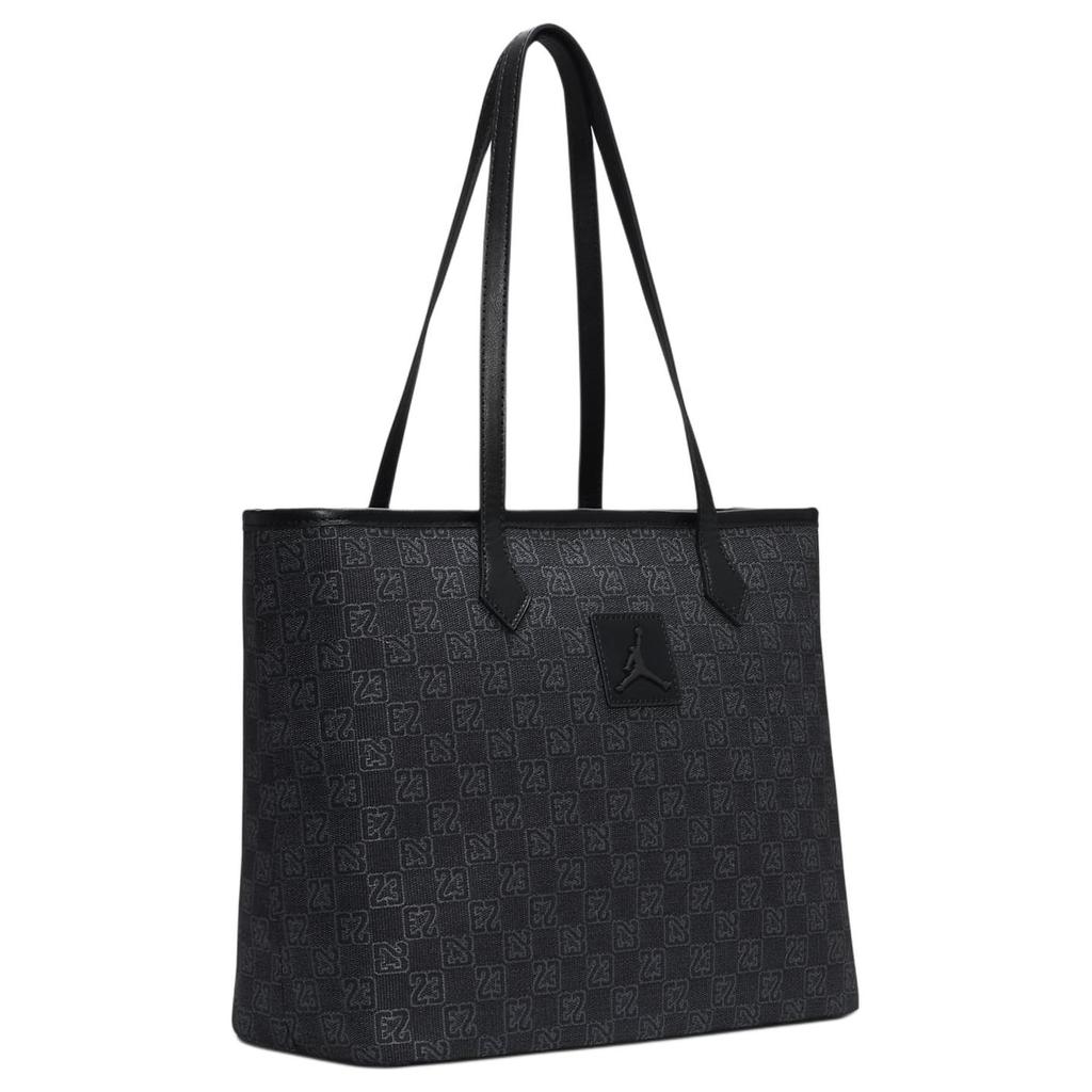 New Jordan Monogram Polyester Tote Bag, Shopping Bag, Shoulder Bag, Handbag Men's Black HM9241-010