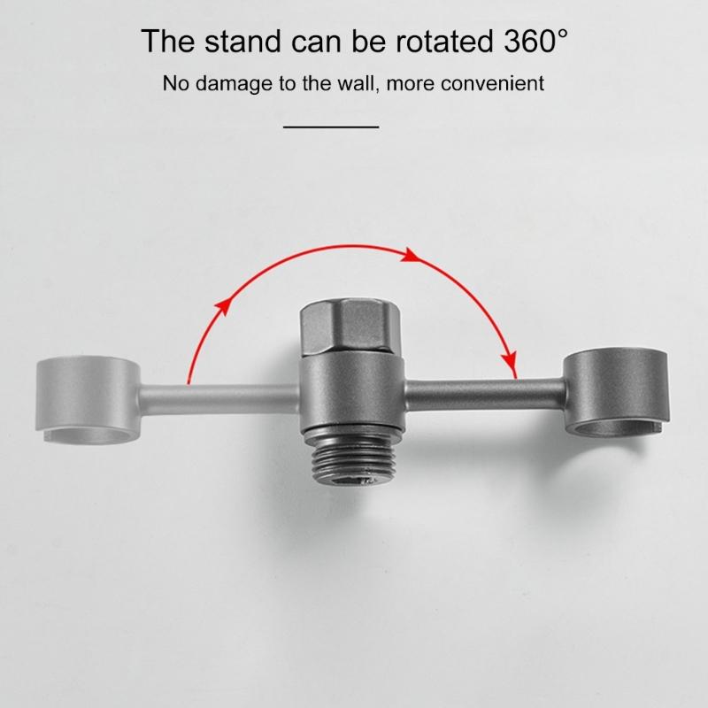 Wall Mount Metal  Bidet Sprayer Holders Toilet Bidet Sprayer Holders Simple to Use for Handheld Shower Hands  & Diaper Sprays