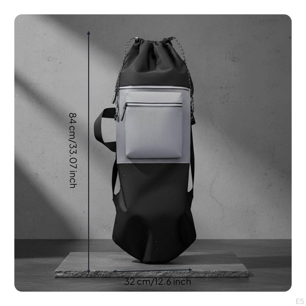 Longboard Carrying Bag Water Protection Skateboard Storage Oxford Backpack