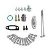 Cars Accessories LS Swap Aluminum Oil Pan Retrofit Kit Low Profile For LS1 LS2 LS3 4.8L 5.3L 6.0L