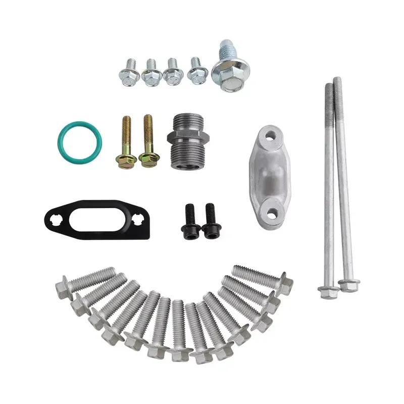 Cars Accessories LS Swap Aluminum Oil Pan Retrofit Kit Low Profile For LS1 LS2 LS3 4.8L 5.3L 6.0L