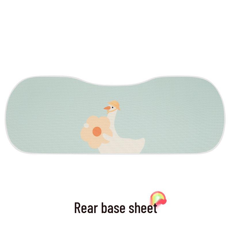 Cartoon Duck Ice Silk Car Seat Cushion for Jetour Traveller Dasheng X70 Plus