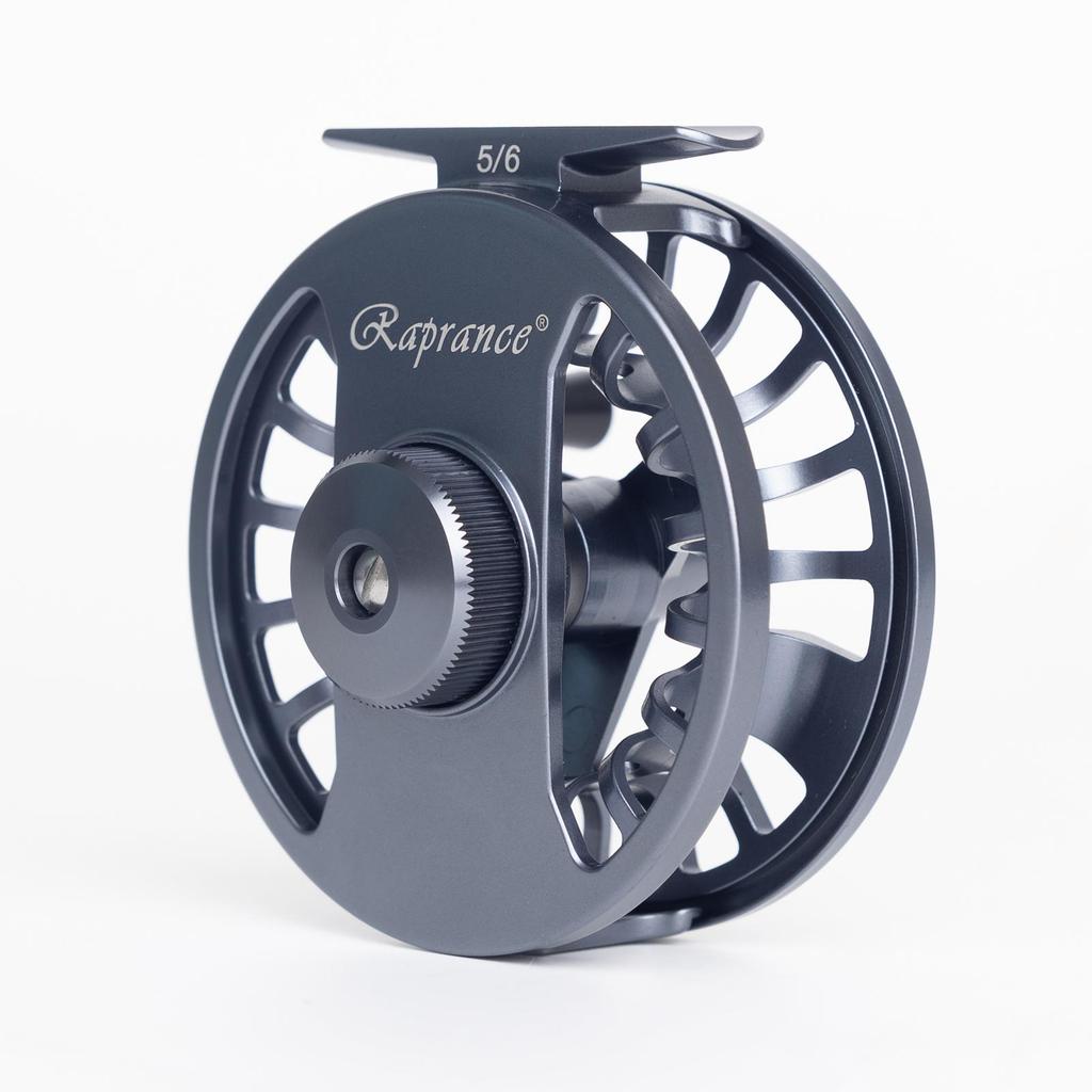 Raprance Fly Fishing Reel 5/6wt, 7/8wt ,Quick Push Button Switch, Durable  Fly Reel