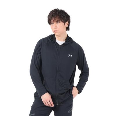 UA Tech FZ Hoodie Black LG [Under Armour] //