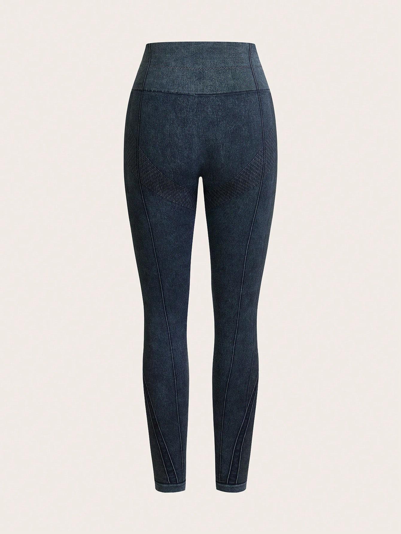 

Versatile Frosted Nylon Yoga Leggings - High-Waisted, Hip-Lifting, Elastic Fitness Pants Large