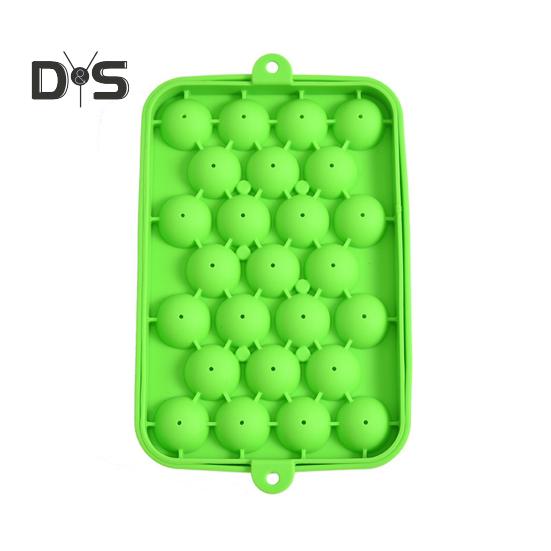 Large Capacity Easy Release Silicone Ice Lattice Jelly Yogurt Ice Ball Mold Fridge Ice Box Food Grade Ice Container