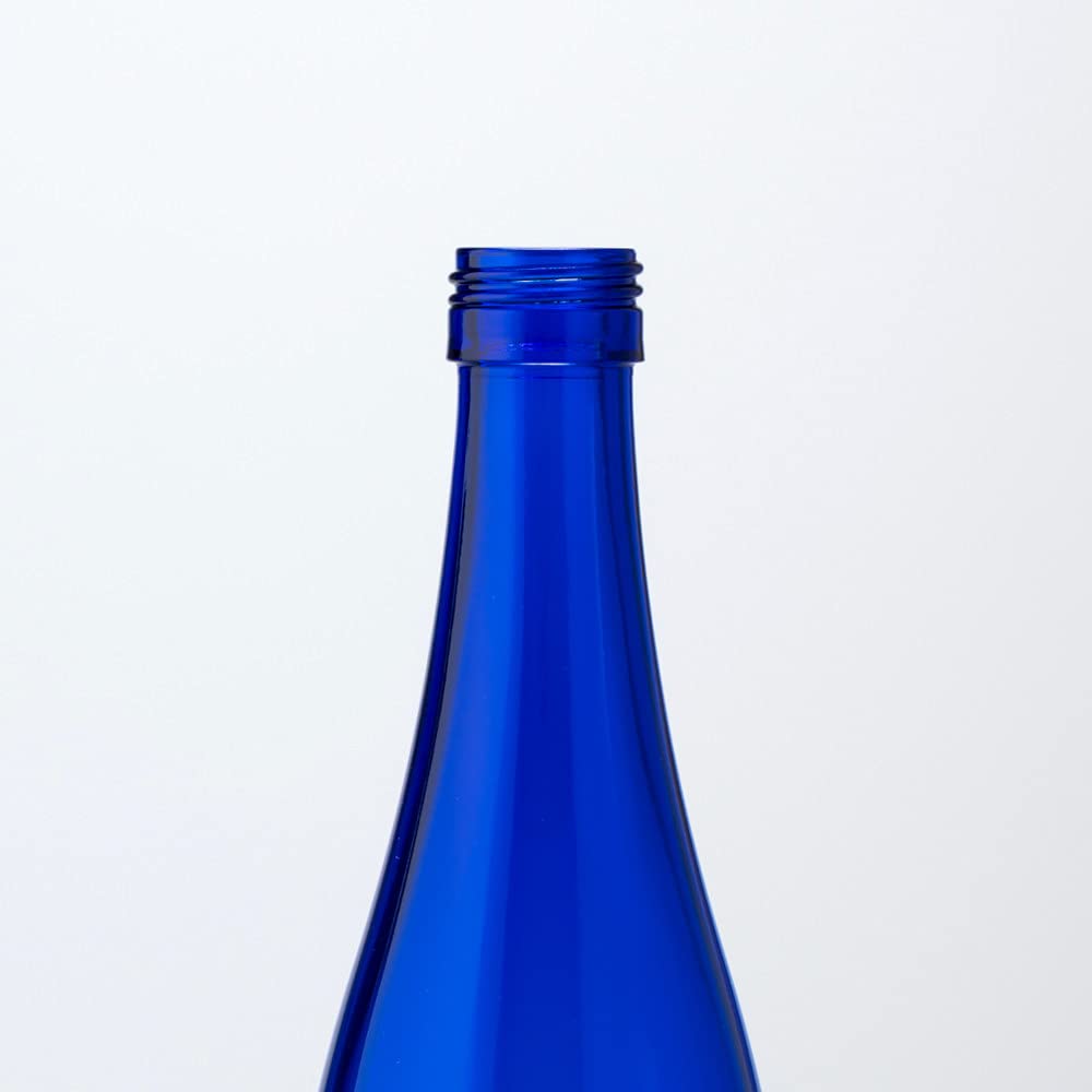 Blue Glass Water Bottle, 720ml, Set of 2, Storage and Refill Containers, Made In Japan, Blue Bottle GLASS BOTTLE SA720PGCB2