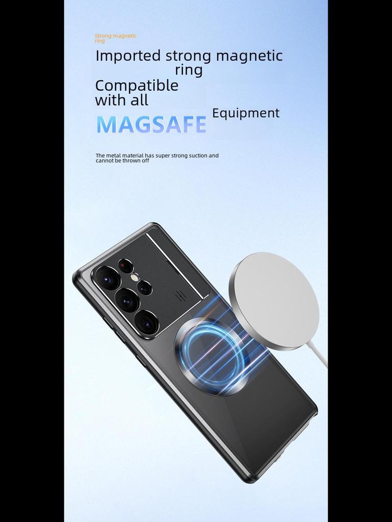 Samsung S24ULTRA Aromatherapy Metal Magnetic Case with S23U Lens Bracket