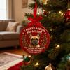 French Bulldog Ornaments for Christmas Tree Funny Acrylic French Bulldog Hanging Ornaments Gifts for Dog Lovers