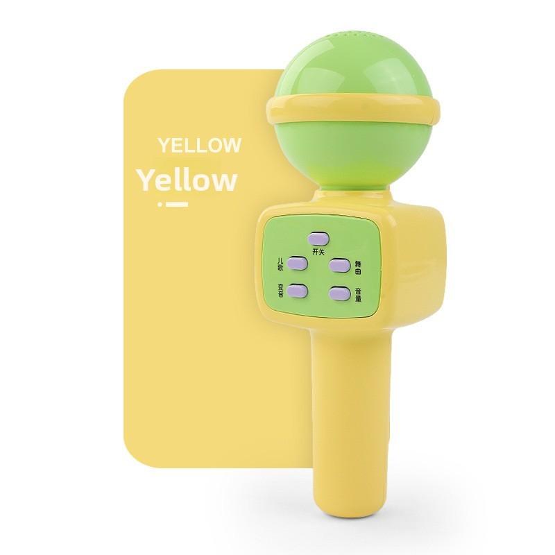 Microfono Karaoke Interattivo per Bambini con Alimentazione a Batteria ed Effetti Vocali per il Gioco