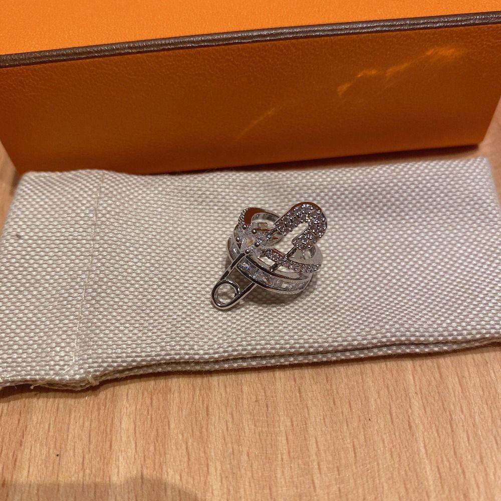 Pin Geometirc Elegant Women Jewelry Korean Style Ear Cuff Zircon Ear Clip Paper Clip Style Earring