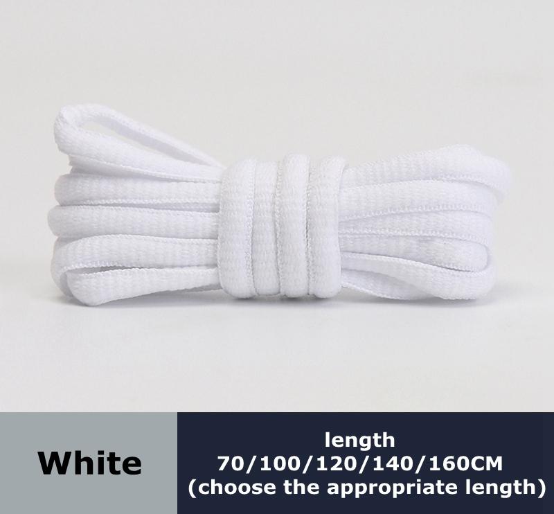 Men's and Women's Sports Shoelaces Color Semicircular Shoelace Suitable for All Shoes Round Laces AF1 Wear-resistant Non-slip