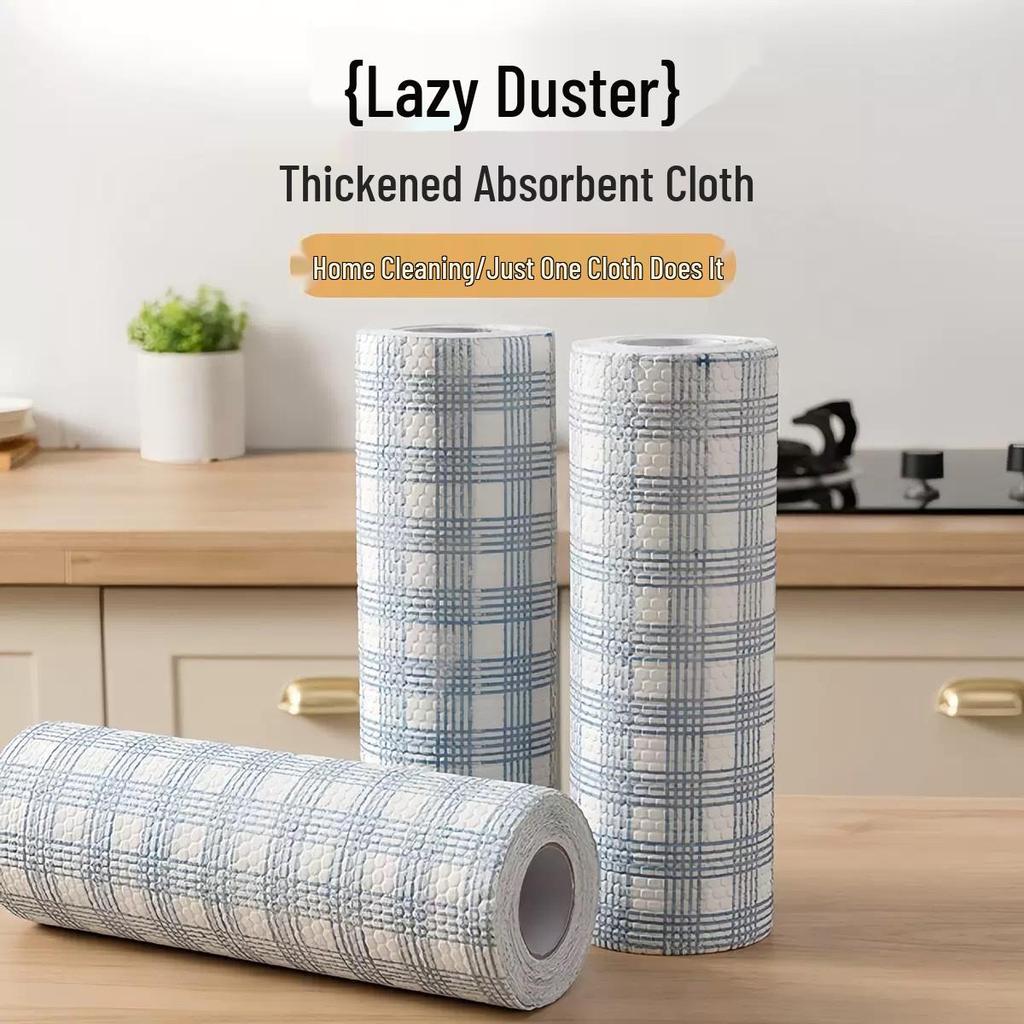 Disposable Lazy Rag: Oil & Water Absorbent Kitchen Paper Towel, Hand Towel, Dishcloth, Wet Wipe, Wet Paper Towel.