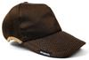Plain Round Mesh Cap Brown Large Size [Big Watch] CPMG-12R Men's