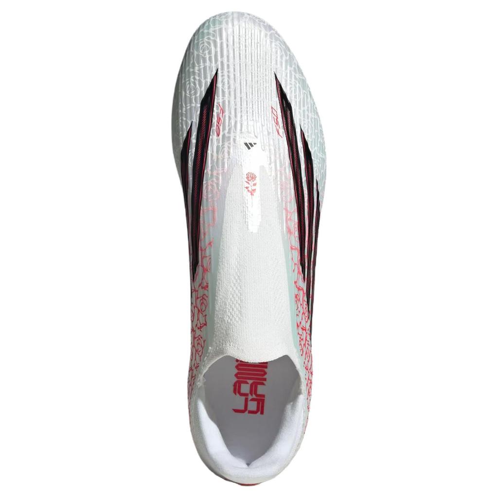 Adidas F50 League Comfortable Fitting No Laces Firm Ground Multi-Pitch Soccer Shoes Unisex Soccer Shoes Cloud-White KJ3781