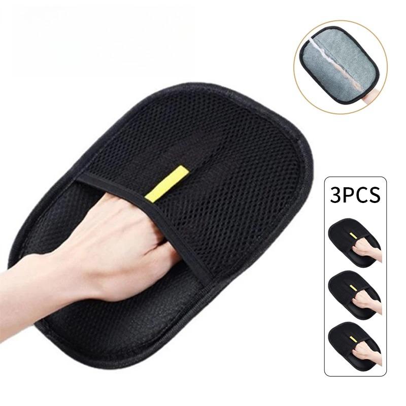 Pet Electrostatic Hair Removal Gloves Dog Cat Hair Removal Brush Gloves Hair Adhesive Gloves Carpet Clothing Hair Cleaning Brus