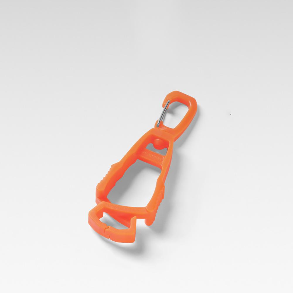 

1PC Outdoor Glove Clip Hanger Multi-purpose Anti-drop Hook Clip Holder Plastic Protective Work Gloves Safety Clamp Camping Tools оранжевый