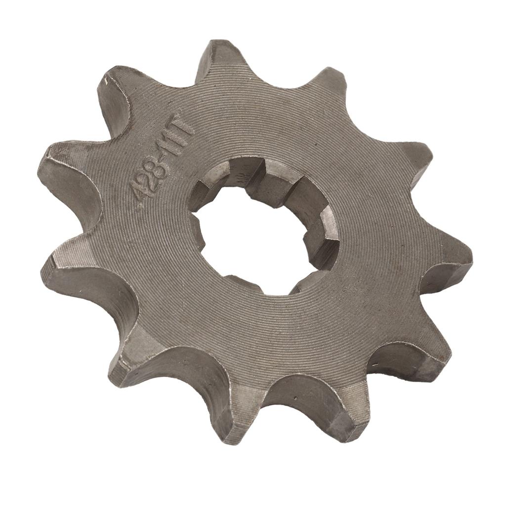 428 11T 17mm pastorek na kolo z uhlíkové oceli, snadno instalovatelný, robustní, univerzální, hnací převod motoru pro
