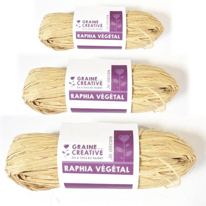 Natural Vegetable Raffia 150 G
