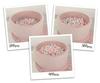 Minky dry pool H-40 cm with 200 balls - pink