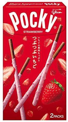 Ezaki Glico Erdbeer Pocky 2 Beutel Tubu-Tubu (Herzlich)