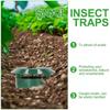5Pcs Round Plastic Snail And Slug Trap Garden Pest Catcher Insect Trap For Vegetable Garden Outdoor Use High Quality Snail Trap