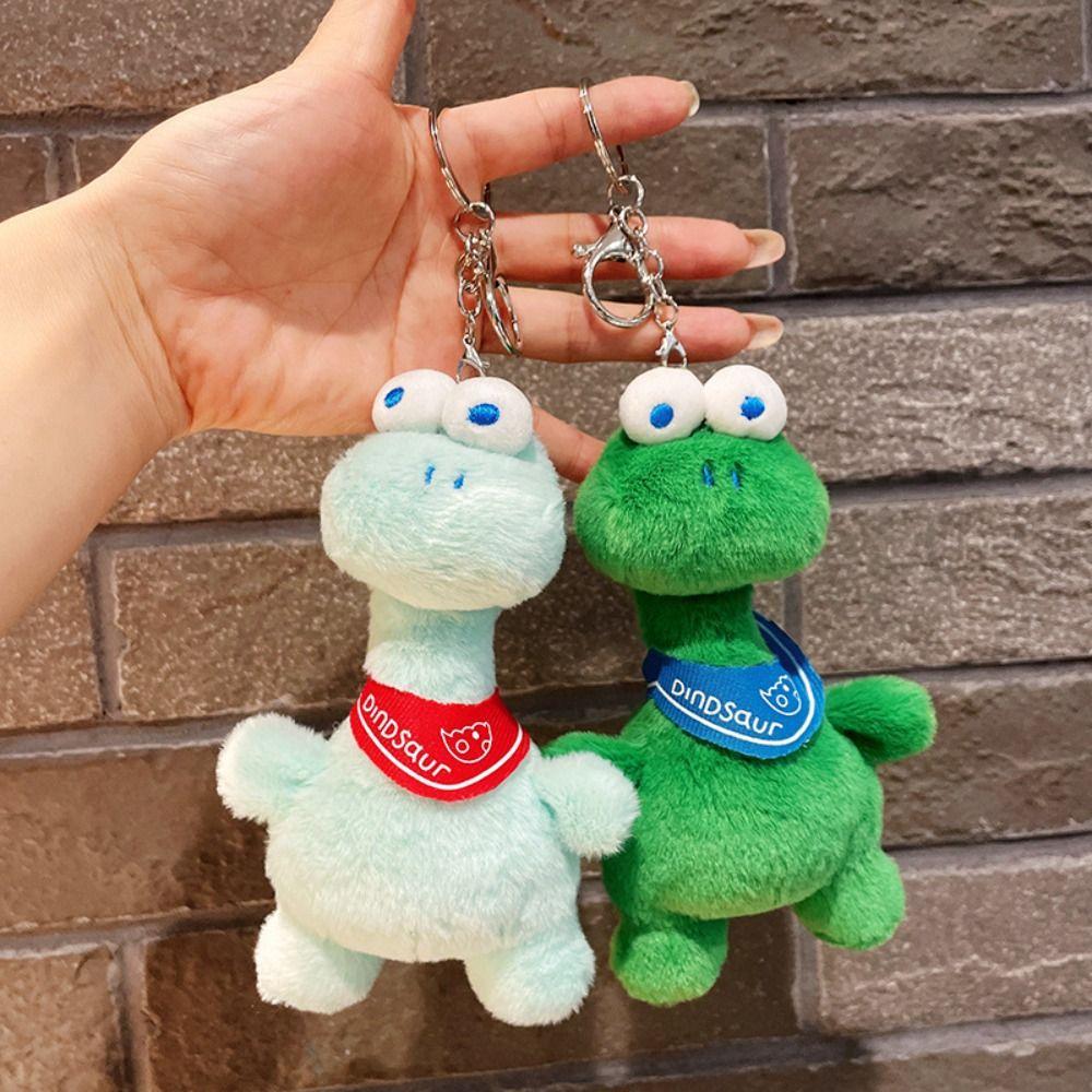 

Stuffed Animals Dinosaur Plush Keyring Plush Dinosaur Keychain Backpack Pendant Green Dinosaur Doll