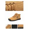 Men's Casual Shoes Side Zipper Short Boots Versatile Flat Bottom Trendy Fashionable Men's Shoes Suitable for Outdoor Sports